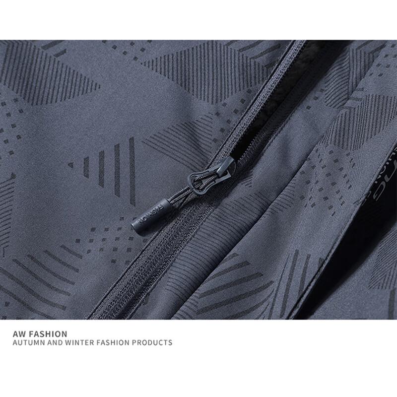 JEEP SPIRIT Herren Locker Geschnittene Winter-Steppjacke mit Kapuze