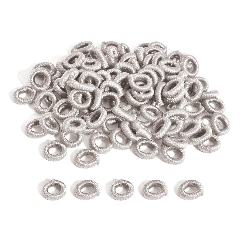 Renkli Spiral Düğüm Kendin Yap Bileklik Malzemeleri: Kırmızı El Yapımı Dokuma İp, Örgülü Halat Aksesuarlı