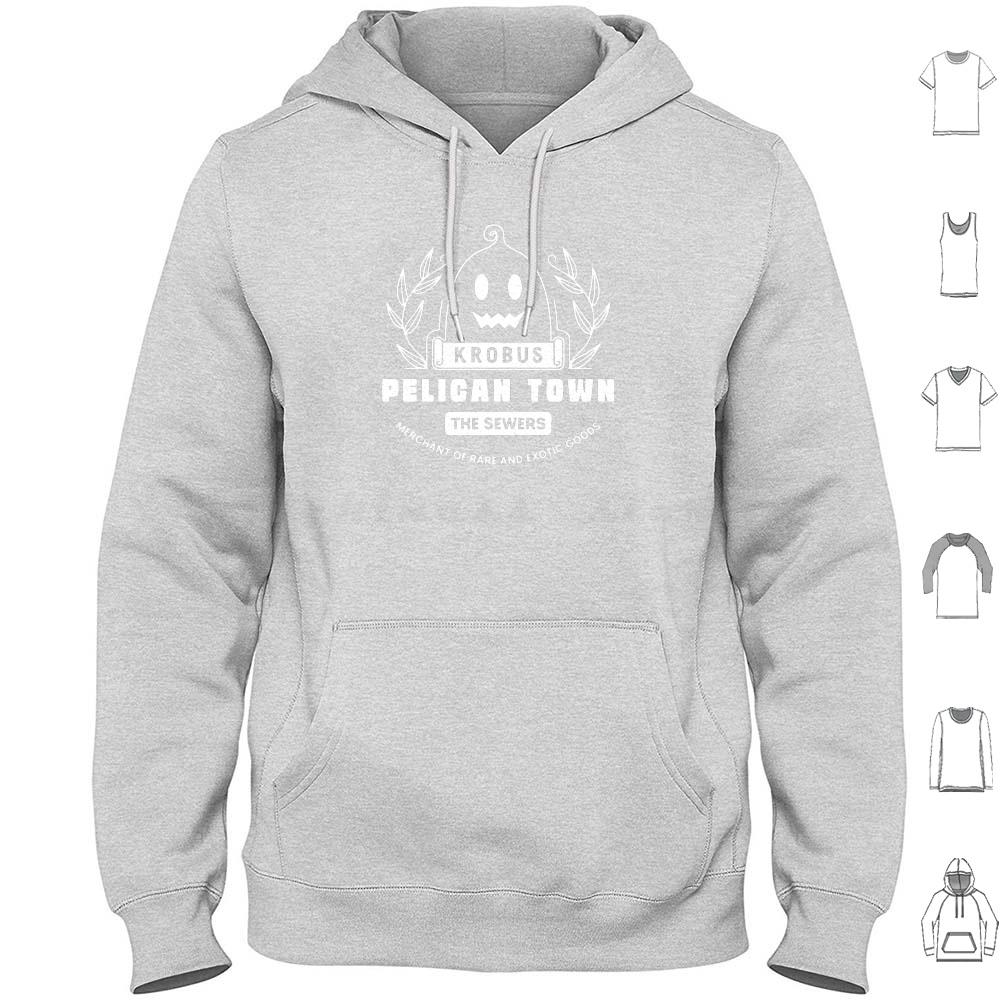 Krobus Merchant Hoodie Cotton Long Sleeve Junimo Junimos Stardew Valley Valley Game Gaming Gamer Video Game Video Games