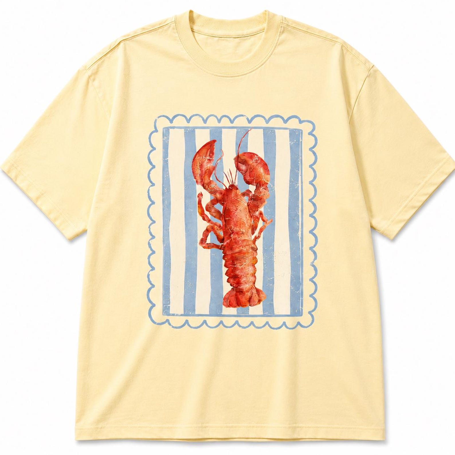Coastal Lobster Graphic Tee XL