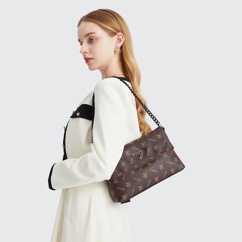 Summer new fashion envelope bag popular versatile women's bag trendy printed underarm shoulder bag