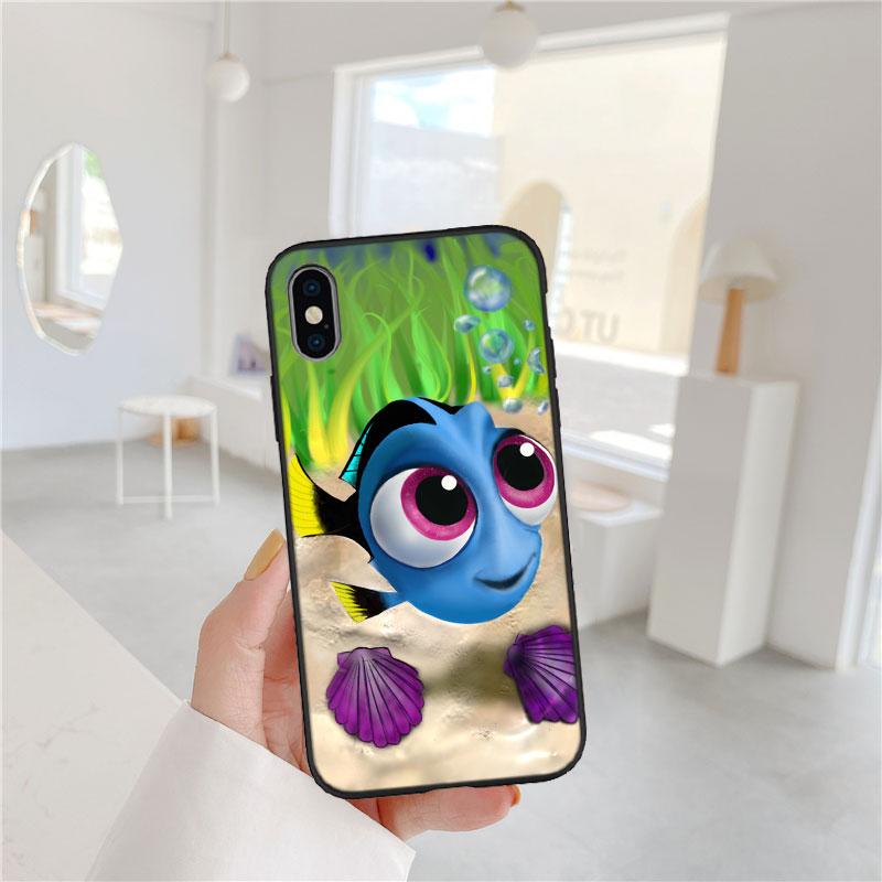 CJ52 Finding Nemo Soft Shell Phone Case for iPhone SE X XS XR 11 16E 17 Pro Max Air 8 7 6 6s Plus