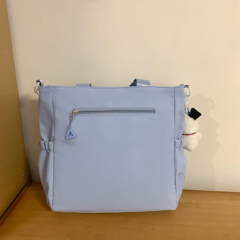 Large Capacity Shoulder Bag Student Class Book Handbag for Women