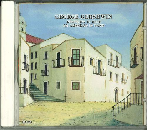CD GEORGE GERSHWIN - rhapsody in blue an american in par Japan Jazz Used