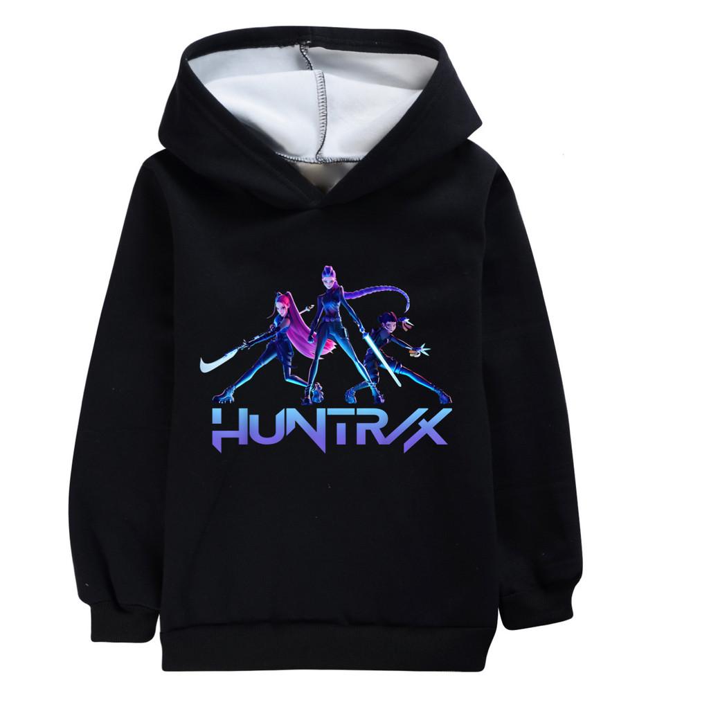 4999 Girls Huntrix Kpop Rumi Zoey Mira Print Casual Long Sleeves Velvet Warm Winter Hoodie