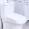 Toilet Dust Cover Solid Color Firm Elastic Strap Seasonal Toilet Cover Home Style Toilet