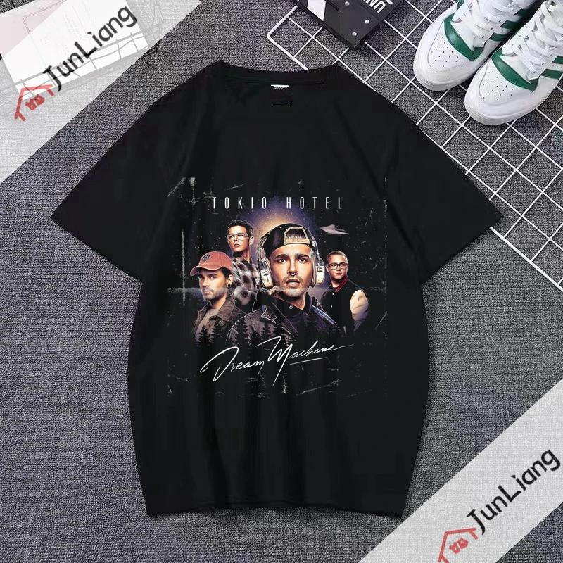 Italian Rock Band Tshirts for Women Maneskin Harajuku Streetwear Sportswear Man Kpop Goth Clothes Short Sleeved Tshirt Tops