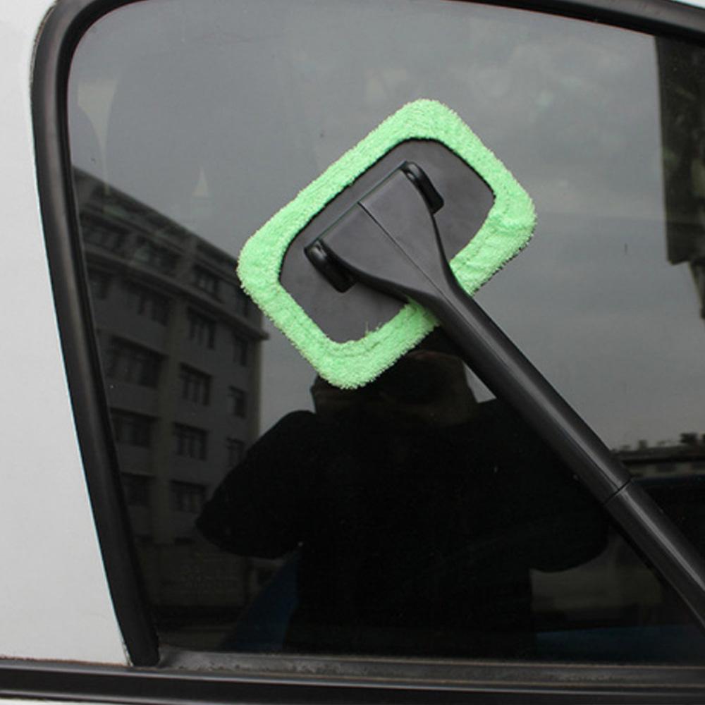 Car Window Cleaner Brush Kit Windshield Wiper Microfiber Brush Auto Cleaning Wash Tool With Long Handle Car Accessories