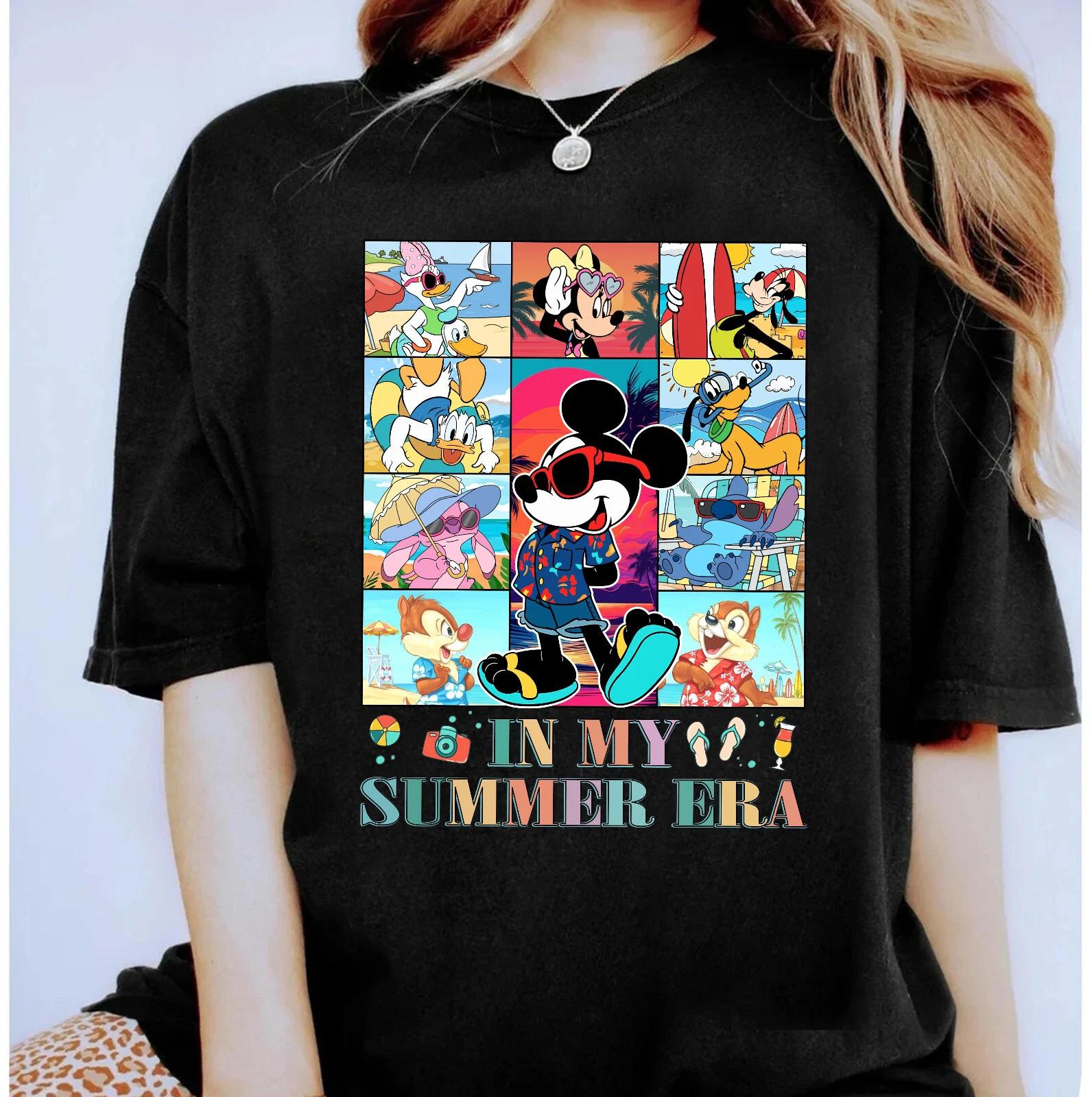 Disney Mickey and Friends Sumer Vibes Shirt Unisex Adult Kid Shirt 660141 M
