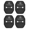 2/4PCS Silicone Car Interior Door Lock Cover Auto Door Latch Protective Sticker For Mercedes Benz C E S CLC W204 W203 W124 W221