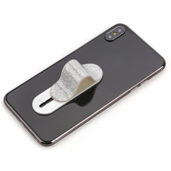 U-shaped Universal Cell Stand Back Sticker Phone Grip Finger Ring Holder Support