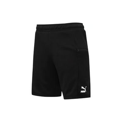 Logo Print Sportlich Lässig Atmungsaktiv Shorts Herren Unterteile Schwarz 536914-01