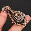 Handmade Tree of Life Copper Wire Wrapped Pendant Lapis Lazuli Gemstone Copper Jewelry Unique Boho Pendant Gift for Her