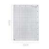 Transparent Grid Scale Ruler Non Slip Writing Board New Learning Pad  Student Writing