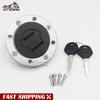 Fuel Gas Tank Cap Seat Lock Keys for Suzuki GSXR 600 750 V-Storm DL1000 DL650 Katana 600 750 GSX600F GSX750F Bandit 600 1200