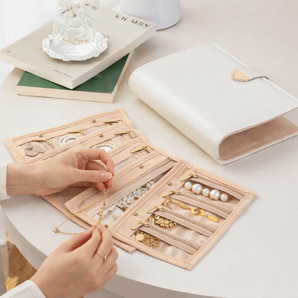 Anti-Oxidation Protection Jewelry Storage Book Compact Design Jewelry Organizer Jewelry Storage