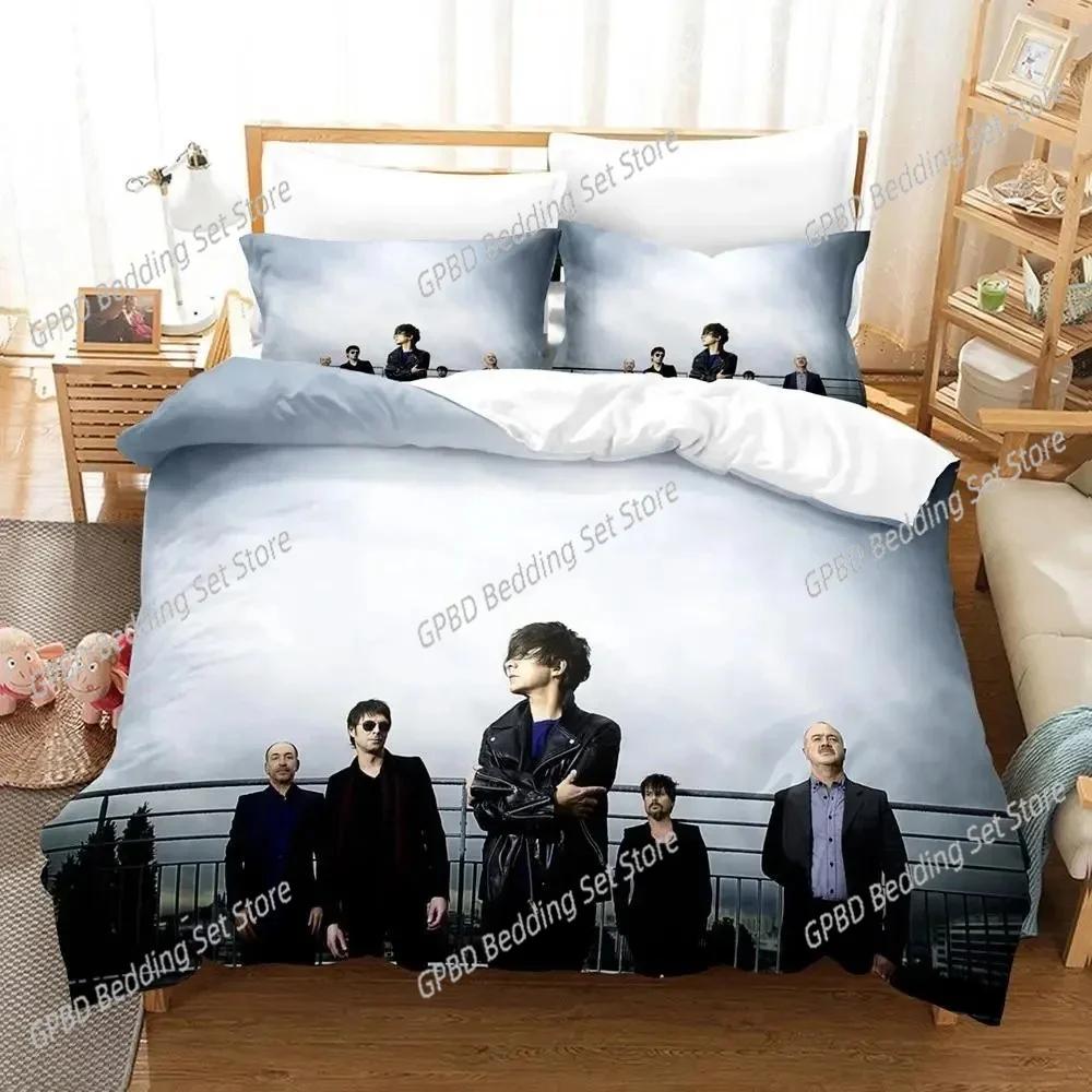 3D Print Indochine Rock Bedding Set For Bedroom Soft Modern Bedspreads Comefortable Kids Duvet Cover Quilt Cover And Pillowcase