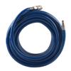 Pneumatischer PVC-Schlauch Luftleitungsschlauch 15M Blau Flexibler Pneumatischer PVC-Schlauch mit Schnellkupplung für Luftkompressor Pneumatischer Luftschlauch