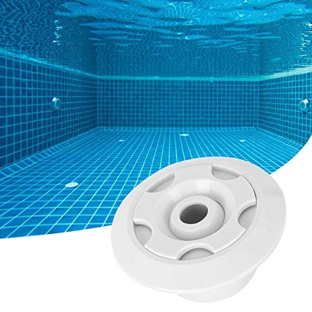 SP-1025 Pool Water Inlet Fitting White Plastic Jet Nozzle For Above Ground Swimming Pools And Spas Efficient Circulation
