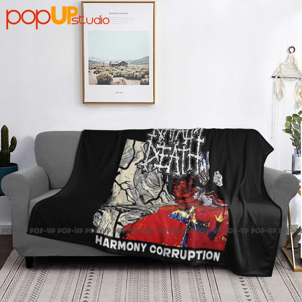 Napalm Death Harmony Corruption Ultra-Soft Blanket Quilt Winter Sofa Cover Bed Covers