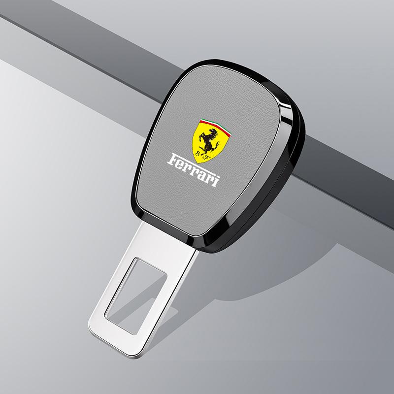 Car Seat Belt Clip Extender Seatbelt Lock Buckle Plug For Ferrari F1 F80 SF90 Stradale SF90Spider 296 GTB 296 GTS Accessories HL7