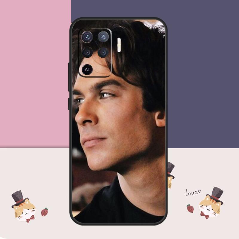 Damon Salvatore Vampire Diaries Case For Oppo A77 A17 A57 A40 A78 A54 A74 A94 A76 A16 A96 A18 A60 A80 A38 A58 A98 A15 A5 Pro