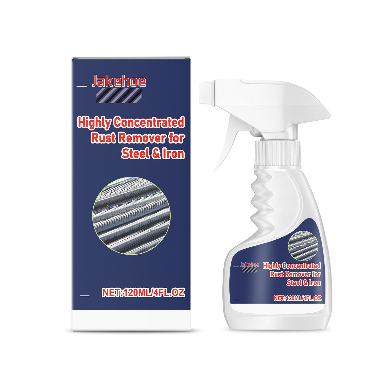 

Jakehoe Rust Remover for Steel Iron Rust Inhibitor Kitchens Tools Bathroom Hardware Prevention Household Derusting Spray 120ml 120ml