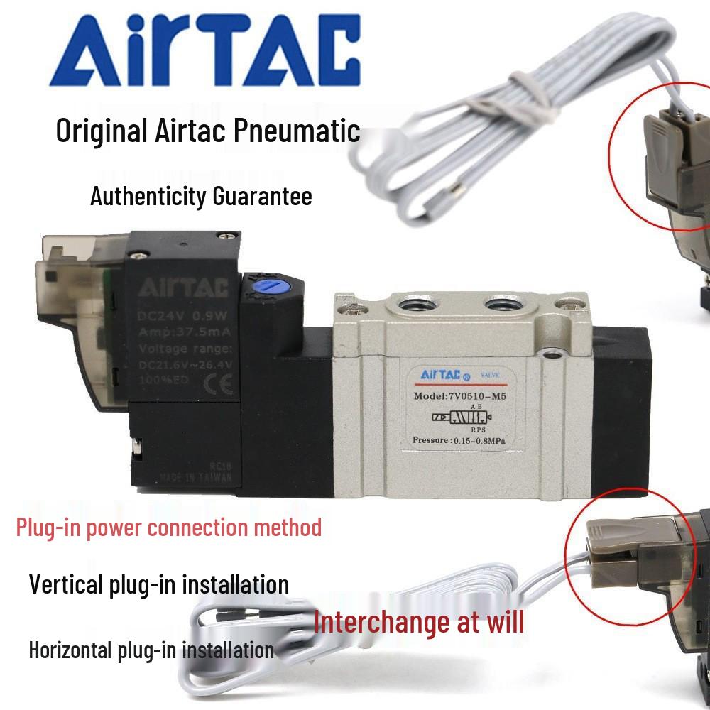 AirTAC Solenoid Valve SY5220 7V120-06-B/A/F-050/200