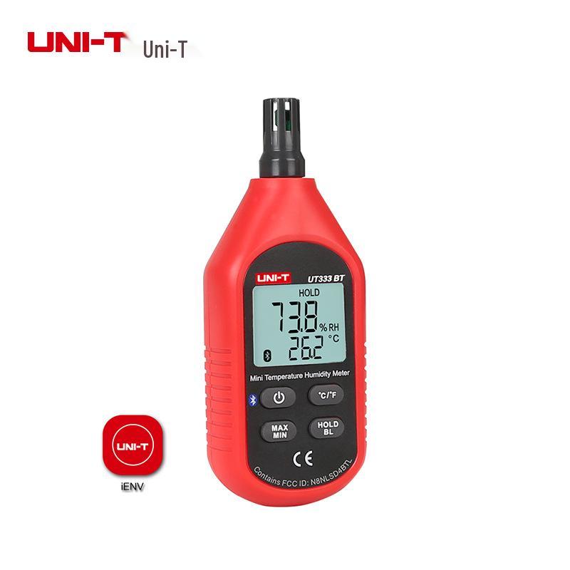 Uni-T UT333BT/S Bluetooth Thermohygrometer: Indoor/Outdoor Thermometer for Household, Industrial, and Agricultural Use.