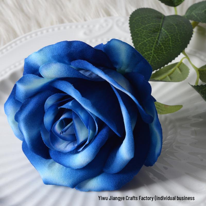 Large Flannel Rose Silk Bouquet for Wedding and Valentine's Day Home Decor