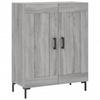 Highboard Gray Sonoma 69.5 x 34 x 180 cm Particleboard