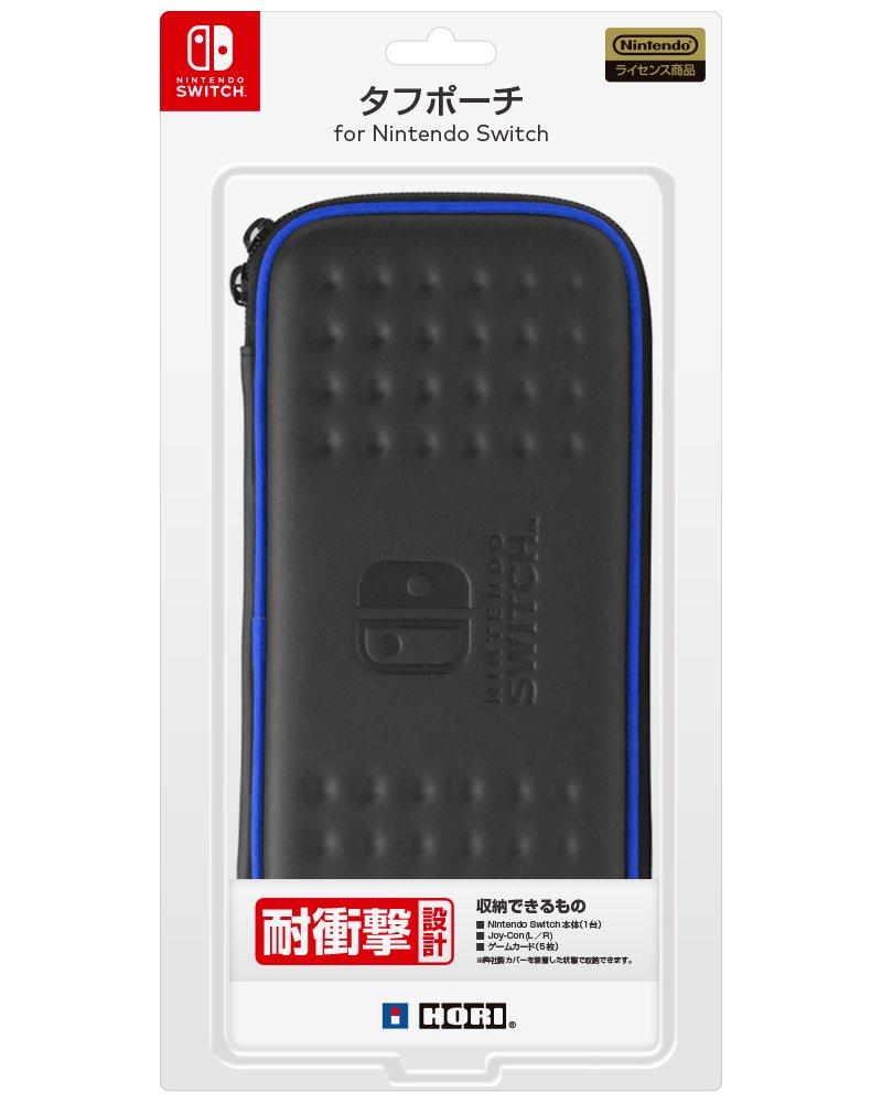 

Чехол Switch Tough Pouch для Nintendo Switch черный x синий [совместим с Nintendo]