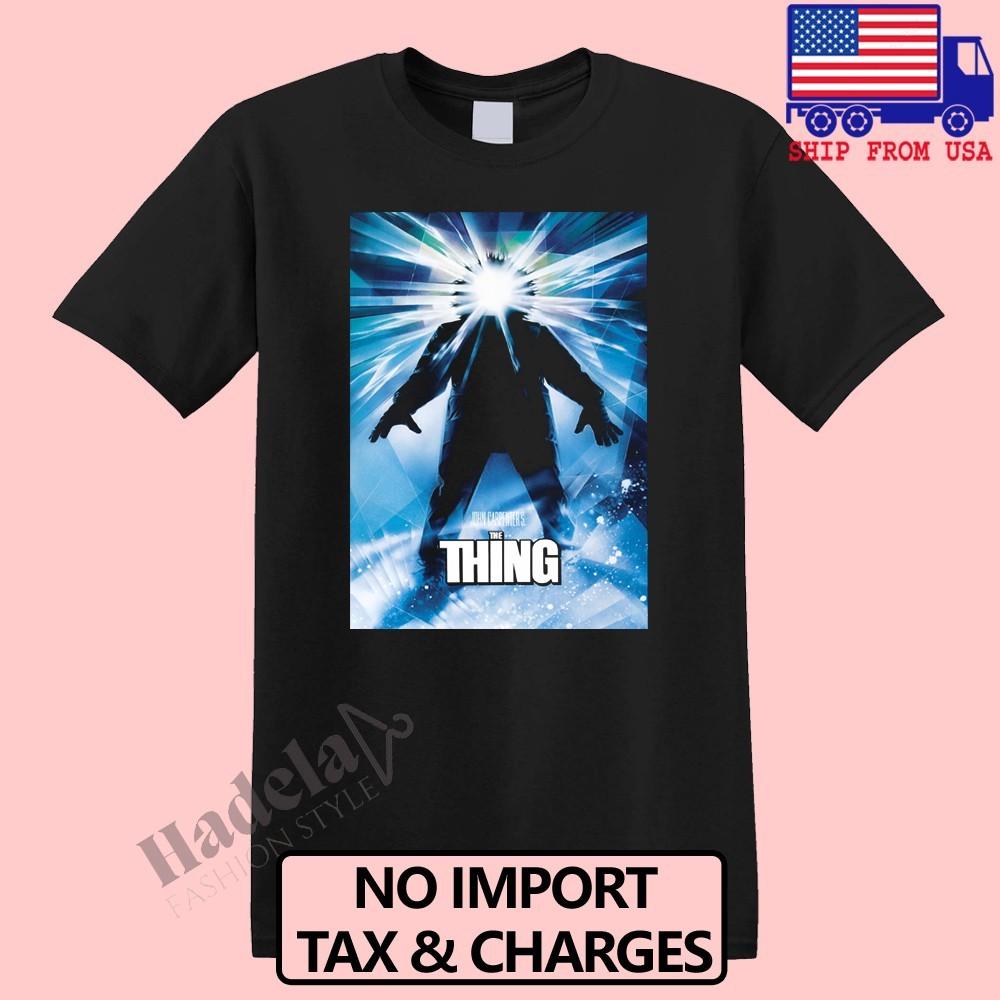 The Thing Movie Men s Black Size S-5XL S