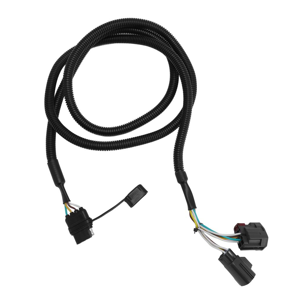 4 Way Flat Trailer Wiring Harness Improve Driving Safety 74.01in Length Stable Connection for JK 2 4 Door Taillights