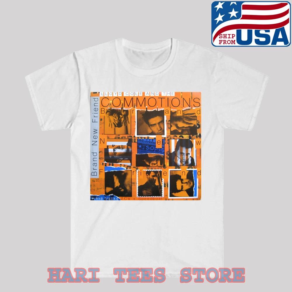 Lloyd Cole And The Commotions Новый Друг Мужская Белая Размер S - 3XL 3XL