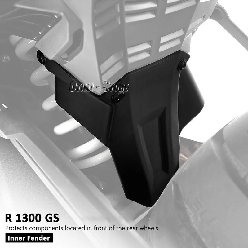 For BMW R1300GS R 1300 GS R1300 GS 2023 2024 2025 Rear Fender Extender Inner Wheel Mudguards Splash Guard Cover Fender Hugger