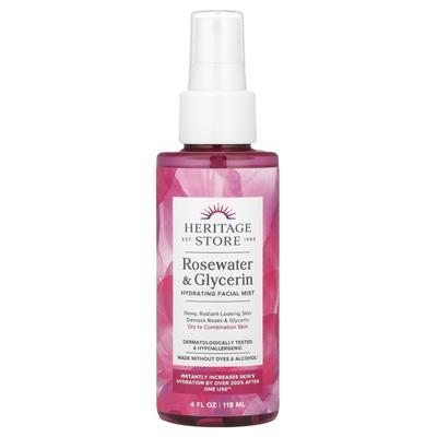 Rosewater & Glycerin Hydrating Facial Mist, 118Ml(4Fl Oz)