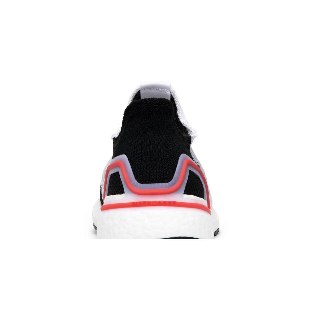 adidas UltraBoost 19 'Rosso Laser' (Unisex) Scarpe da Corsa Cloud White / Chalk White / Active Red B37703