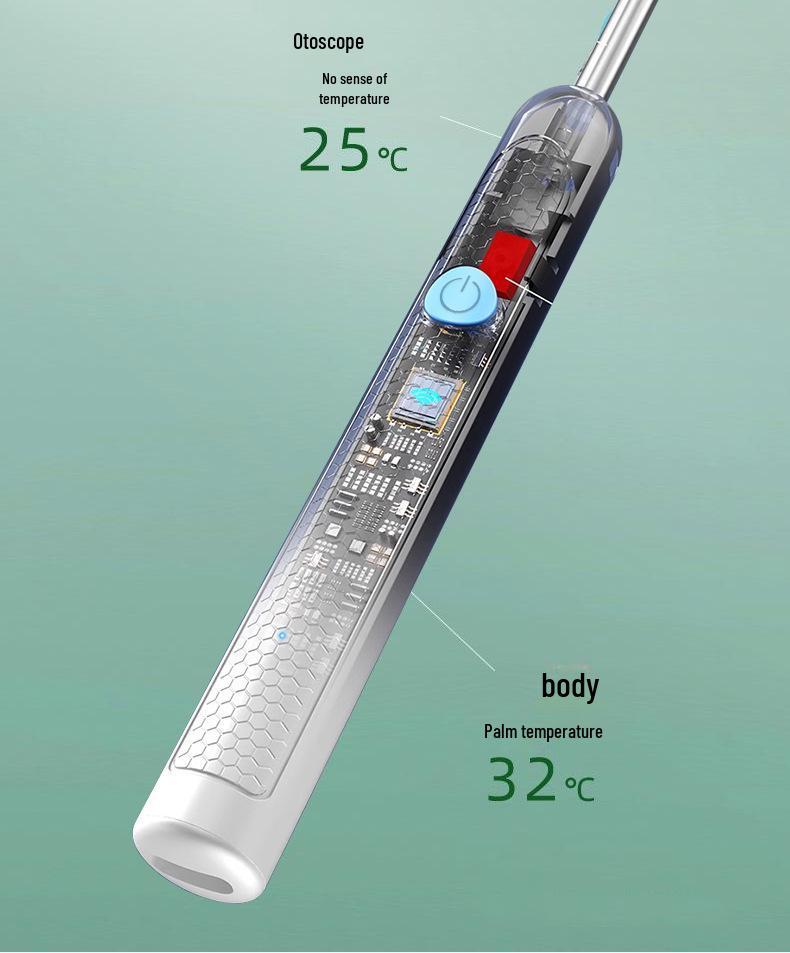 Wireless HD WiFi Smart Ear Cleaning Tool with Visual Spoon