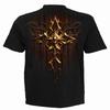 Spiral Direct Unisex Adult Dripping Gold T-Shirt