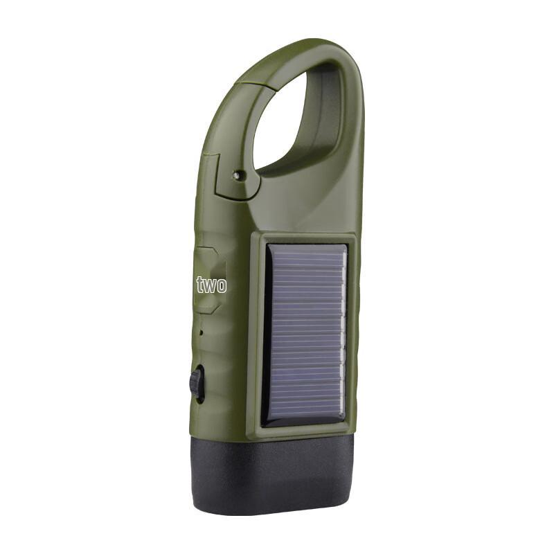 NuFeng Solar Hand-Crank Emergency Flashlight