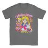 Mens TShirts Sailors Moons Awesome Pure Cotton Tees Short Sleeve  T Shirt Round Neck Clothing Unique