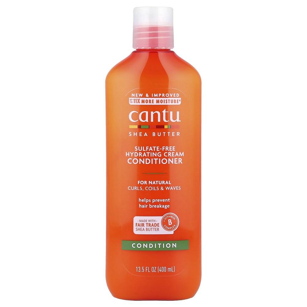 Cantu Natural Shea Butter Sulfate-Free Hydrating Cream Conditioner for Hair 400ml 13.5 fl oz