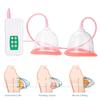 Powerful Vacuum Breast Enlargement Machine Electric Breast Massager Double Cup USB Charging