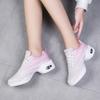 Women  Orthopedic Shoes Jazz Modern Dancing Shoes Mesh Sneakers Black White Pink Shoes with Height Increase Air Cushion