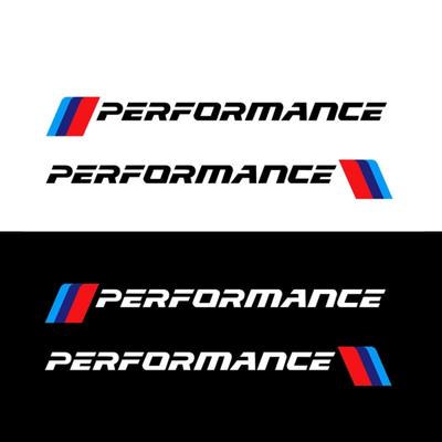 Reflective Car Stickers for BMW PERFORMANCE New 3 Series 5 Series X1 X3 X4 X5 X6 Bumper Stickers