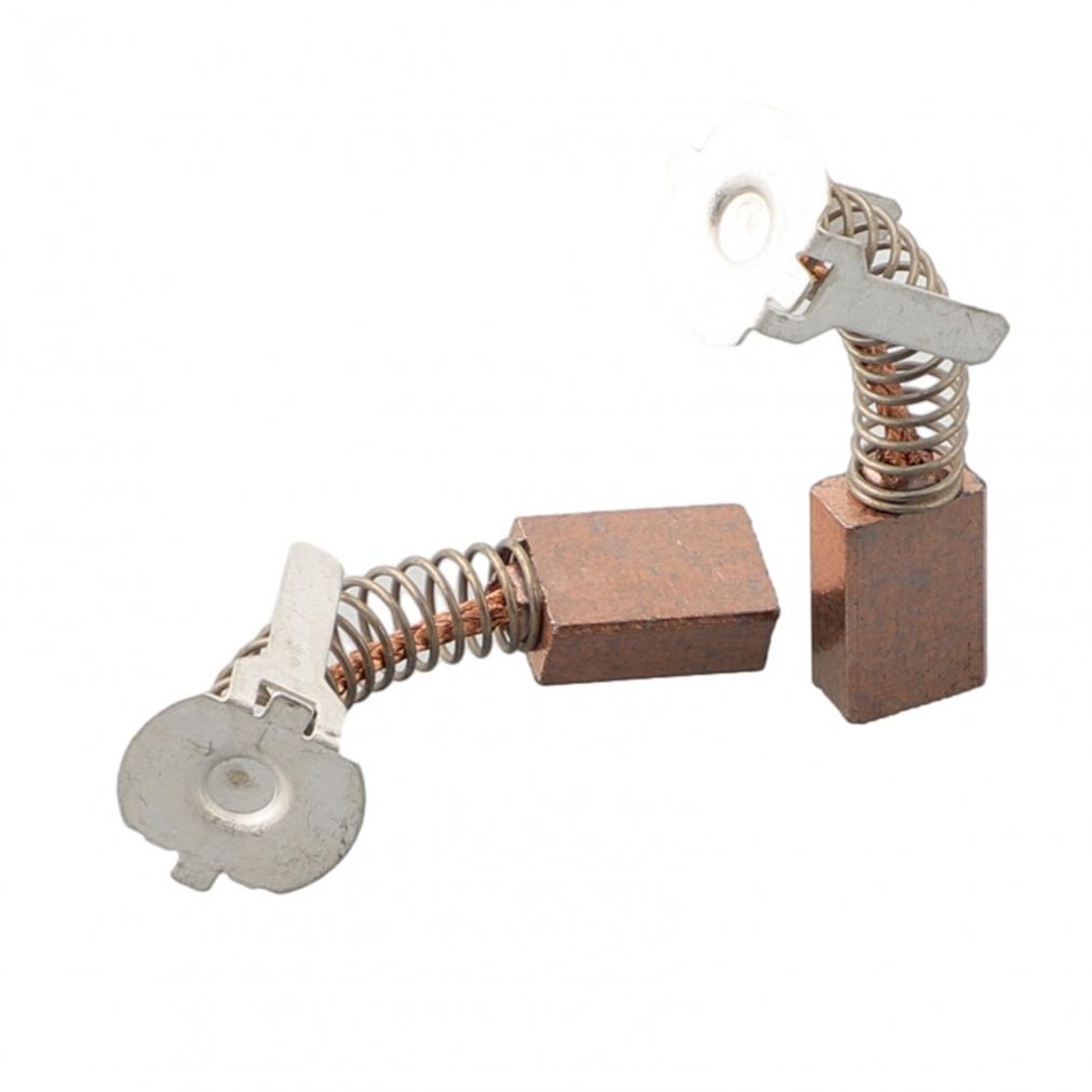 2pcs Carbon Brush Carbon & Metal Conductive Replace