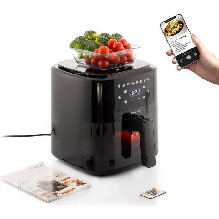 Friteuse à Air - InnovaGoods - 5L - 1500W - Design moderne - 100 recettes en français