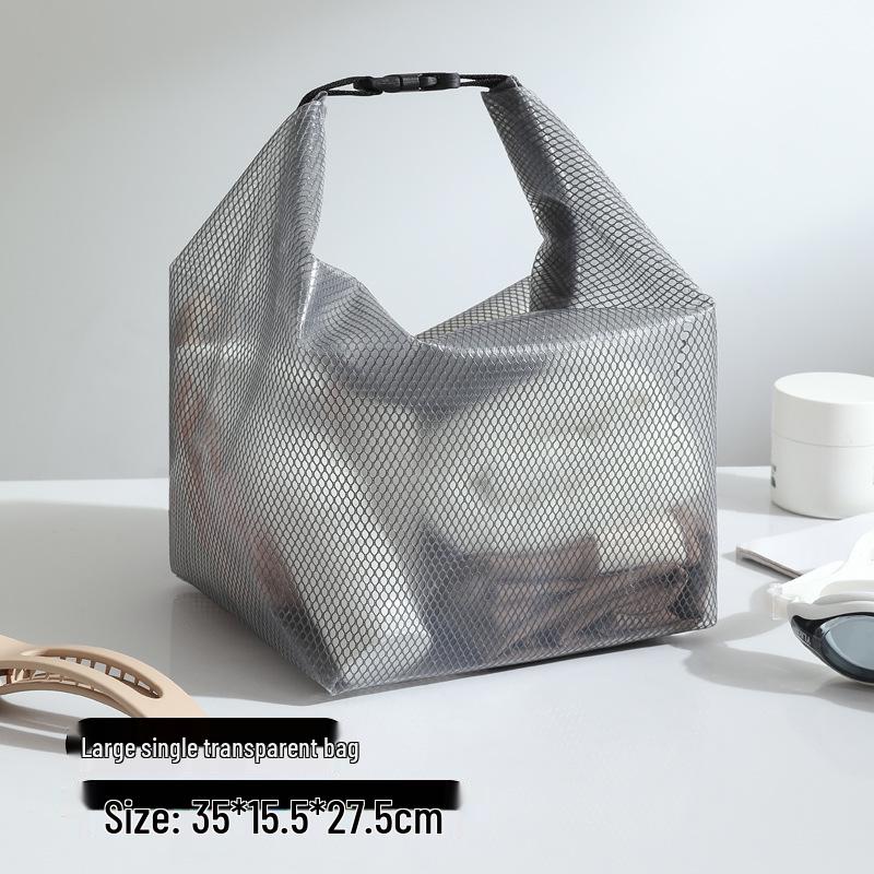 Compact Waterproof Crossbody Toiletry and Storage Bag for Travel, Beach, and Swimming