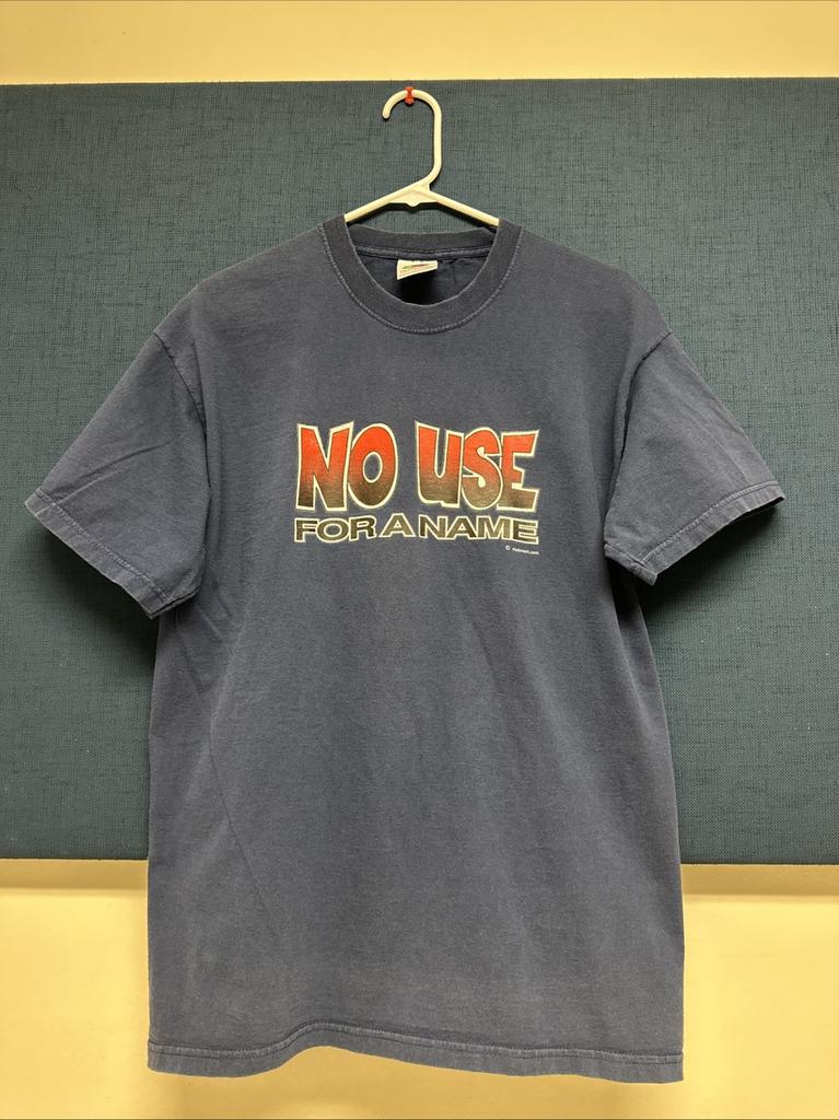No Use For A Name OG Leche Con Carne Fat Wreck Chords Trashmark Shirt Size L ! Unisex T-Shirt